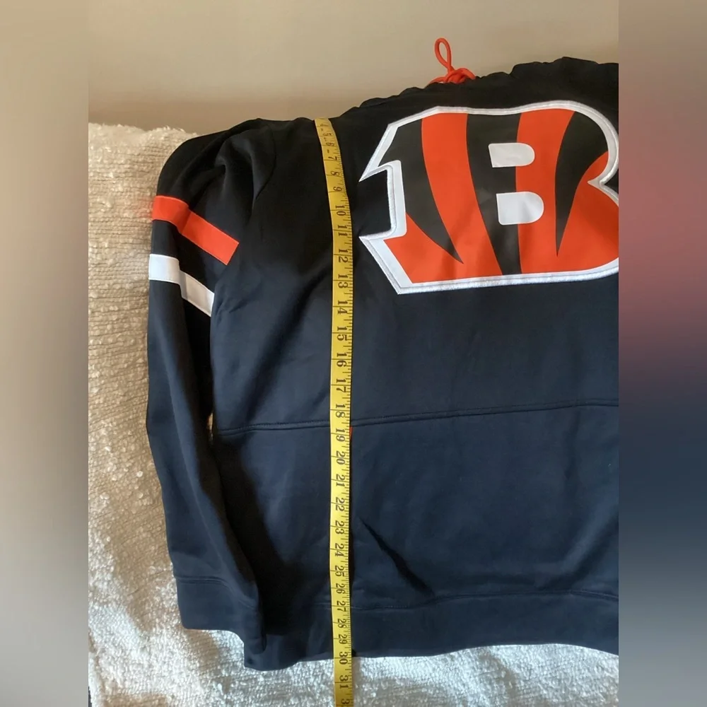 NEW NFL Men's Cincinnati Bengals Hooded Sweatshirt Size XL